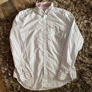 Lacoste mens long sleeve shirt